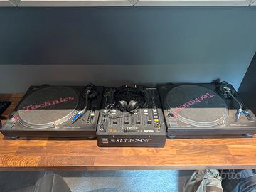 Giradischi technics mixer xone
