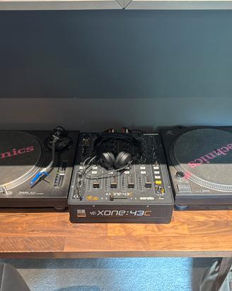 Giradischi technics mixer xone