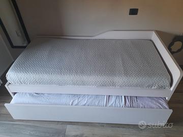 Letto singolo + letto estraibile
