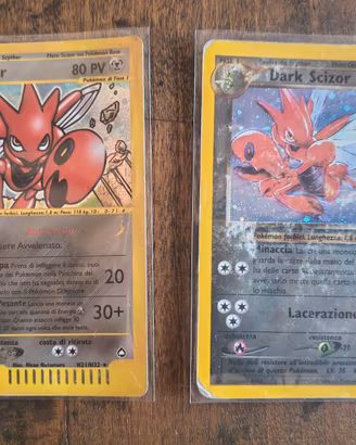 Coppia Scizor Pokémon Vintage