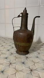 Brocca in Rame Aftaba Vintage Stile Etnico Berbero