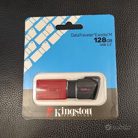 Pendrive Kingston Datatraveler Exodia M Usb 128GB
