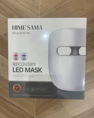 Maschera led per viso