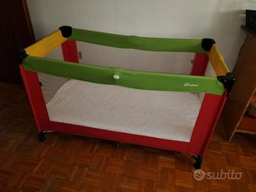 Lettino da campeggio Giordani con materasso
