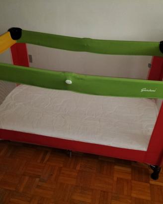 Lettino da campeggio Giordani con materasso