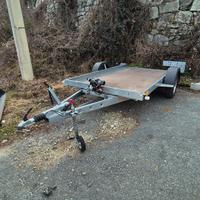 Rimorchio auto trasporto cose - pianale 
