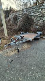 Rimorchio auto trasporto cose - pianale 