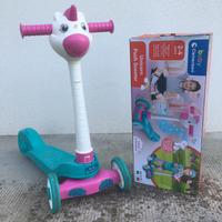 Monopattino Clementoni unicorn push scooter