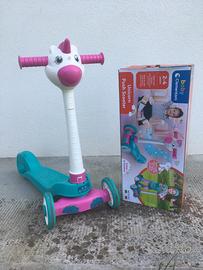 Monopattino Clementoni unicorn push scooter