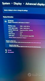 Mi 2k Gaming 27” IPS QHD 165hz