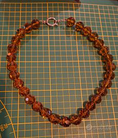 collana perle cristallo
