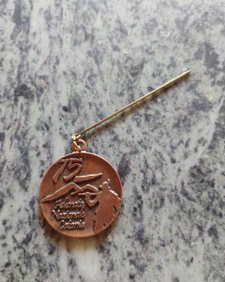 medaglia 75° adunata alpini Catania 2002