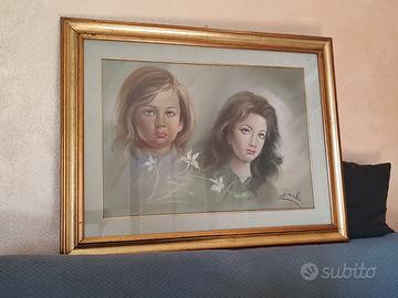 Olio su Tela CICALA (70x50 cm) - Maternità