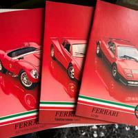 TRIS QUADERNI FERRARI-BBURAGO ANNI 80