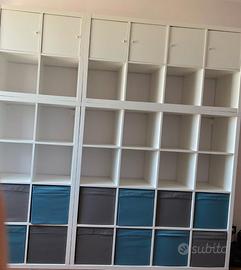 KALLAX Mobile IKEA VARIE MISURE BIANCO + ACCESSORI