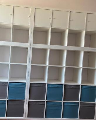 KALLAX Mobile IKEA VARIE MISURE BIANCO + ACCESSORI