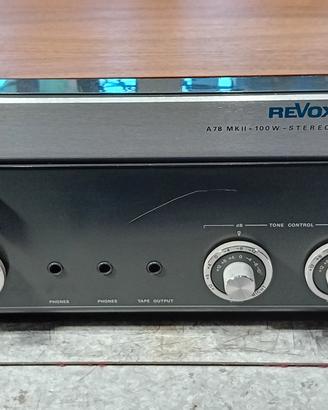 revox A78II  amplificatore 