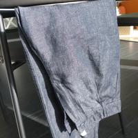 Pantaloni estivi leggeri cotone e lino - taglia 40