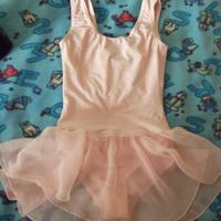 Body Danza rosa bimba 8-10 anni