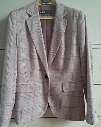 Blazer a quadretti Zara nuovo