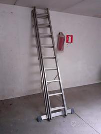 Scala alluminio 8 metri allungabile in 3 parti