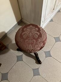 Sgabello per pianoforte girevole