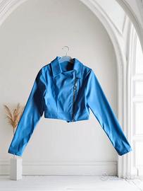 Giacca similpelle ragazza tg. M