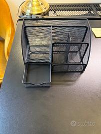 Organizer Scrivania Multi Scomparto con Cassetto