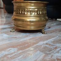 Portavaso ottone