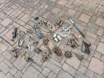 Bici bicicletta da corsa vintage ricambi accessori