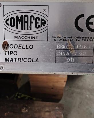 bricchettatrice  comafer