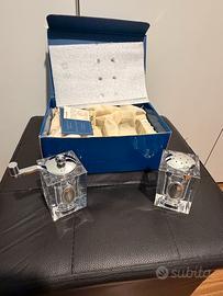 Set sale e pepe in argento placcato