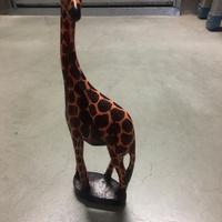 Giraffa in legno