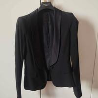 Giacca blazer smoking PINKO nero Tg.S
