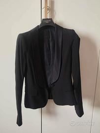 Giacca blazer smoking PINKO nero Tg.S