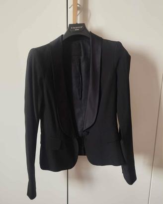 Giacca blazer smoking PINKO nero Tg.S