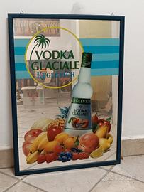 Specchio vintage Vodka Glaciale Keglevich 