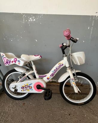 Bici bimba 4/5 anni usata