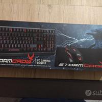 Set tastiera+mouse gaming STORM CROW