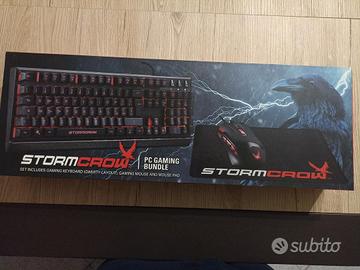Set tastiera+mouse gaming STORM CROW