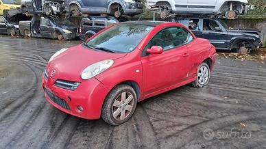 NISSAN MICRA CABRIOLET 2008 SOLO PER RICAMBI