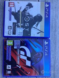 GT 7 e Ghost of Tsushima Ps4