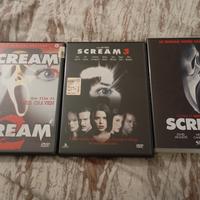 La saga di Scream in dvd da 1 a 4