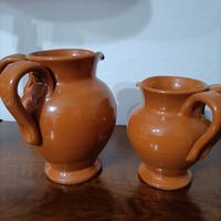 Coppia di brocche Artigianato Toscano 