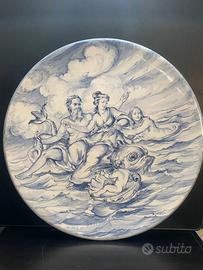 Maiolica Ligure Piatto Soravia Ceramiche Ø 51,5 cm