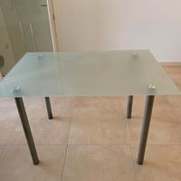 Tavolo in cristallo 120 X 80cm