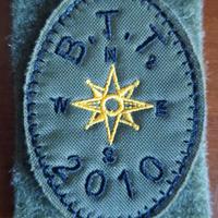 Patch Ovale Rosa dei Venti B.T.T. 2010 - Verde