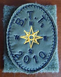 Patch Ovale Rosa dei Venti B.T.T. 2010 - Verde
