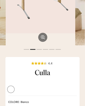 Culla in per neonati