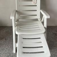 Sedia Sdraio SCAB Esterno Poltrona Pieghevole con 